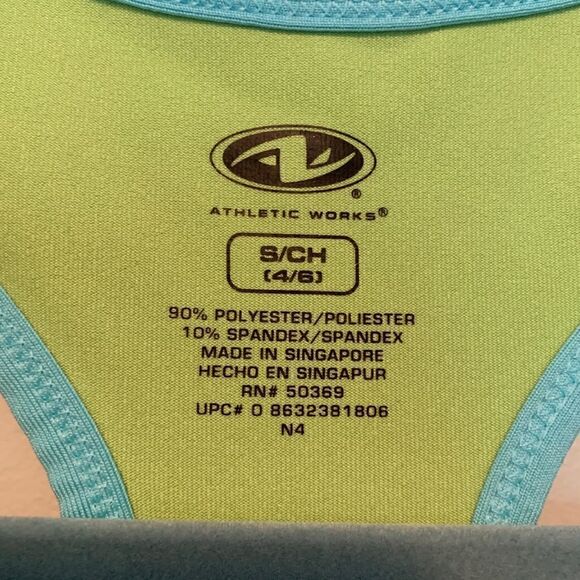 Athletic Works Eyelet Workout Tank - Picture 3 of 6